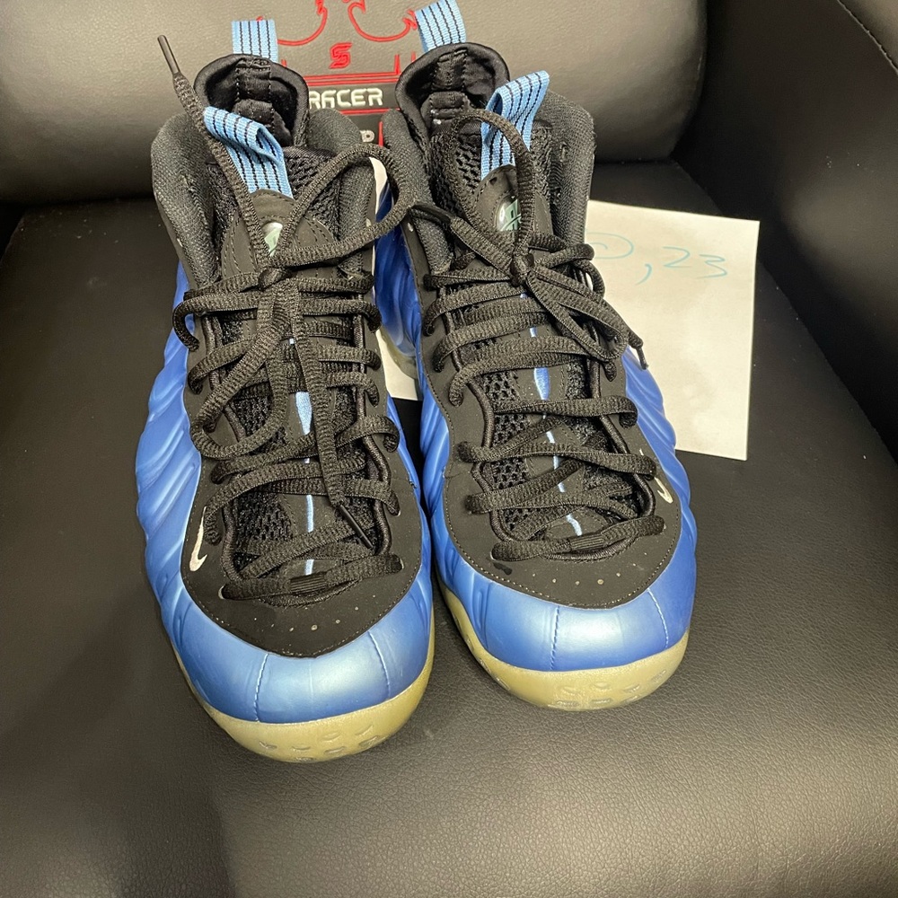 A Super Deal rare in this shape 2015 Univ Blue Foams sz 12 Replaced insoles $100
